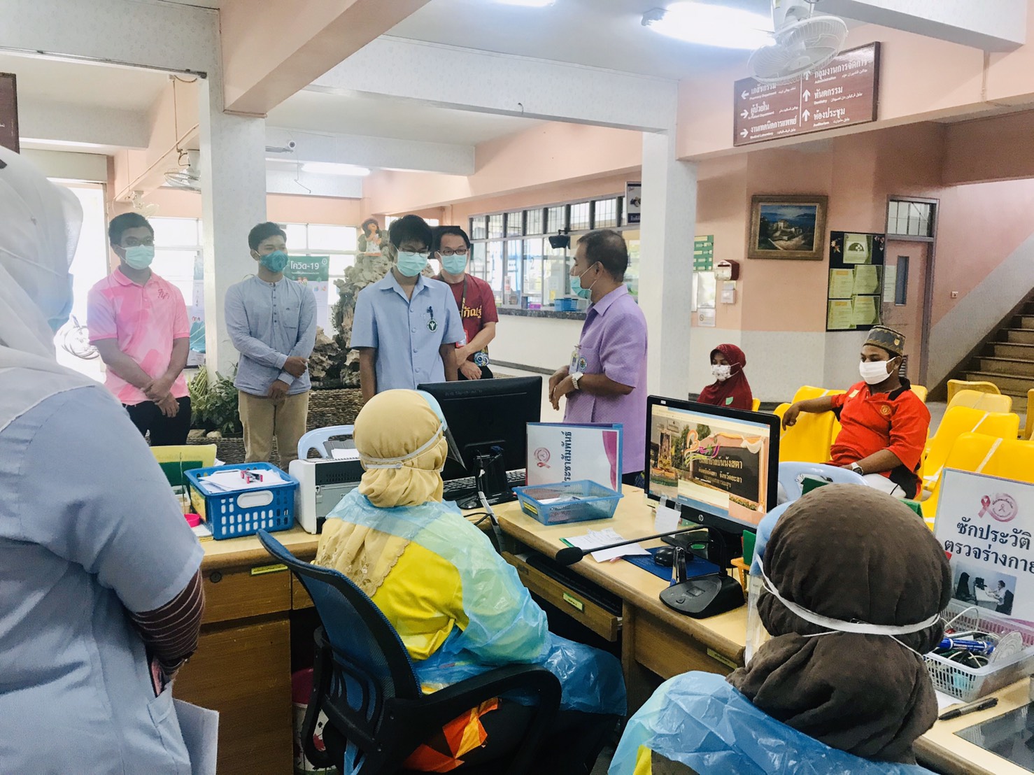 Bersatu Melawan Covid-19 di Distrik Bannang Sata