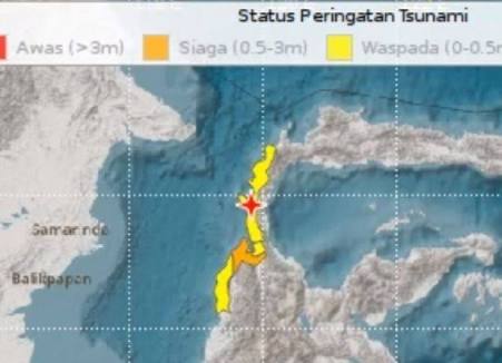 Gempa Sulteng: 71 WNA Terdampak, 32 Warga Thailand Selamat