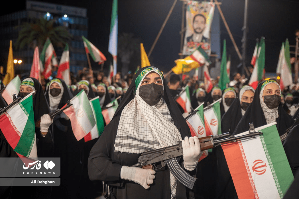 Para Perempuan Iran Turun Ke Jalan Siap Berjuang Hadapi Agresi As-Israel