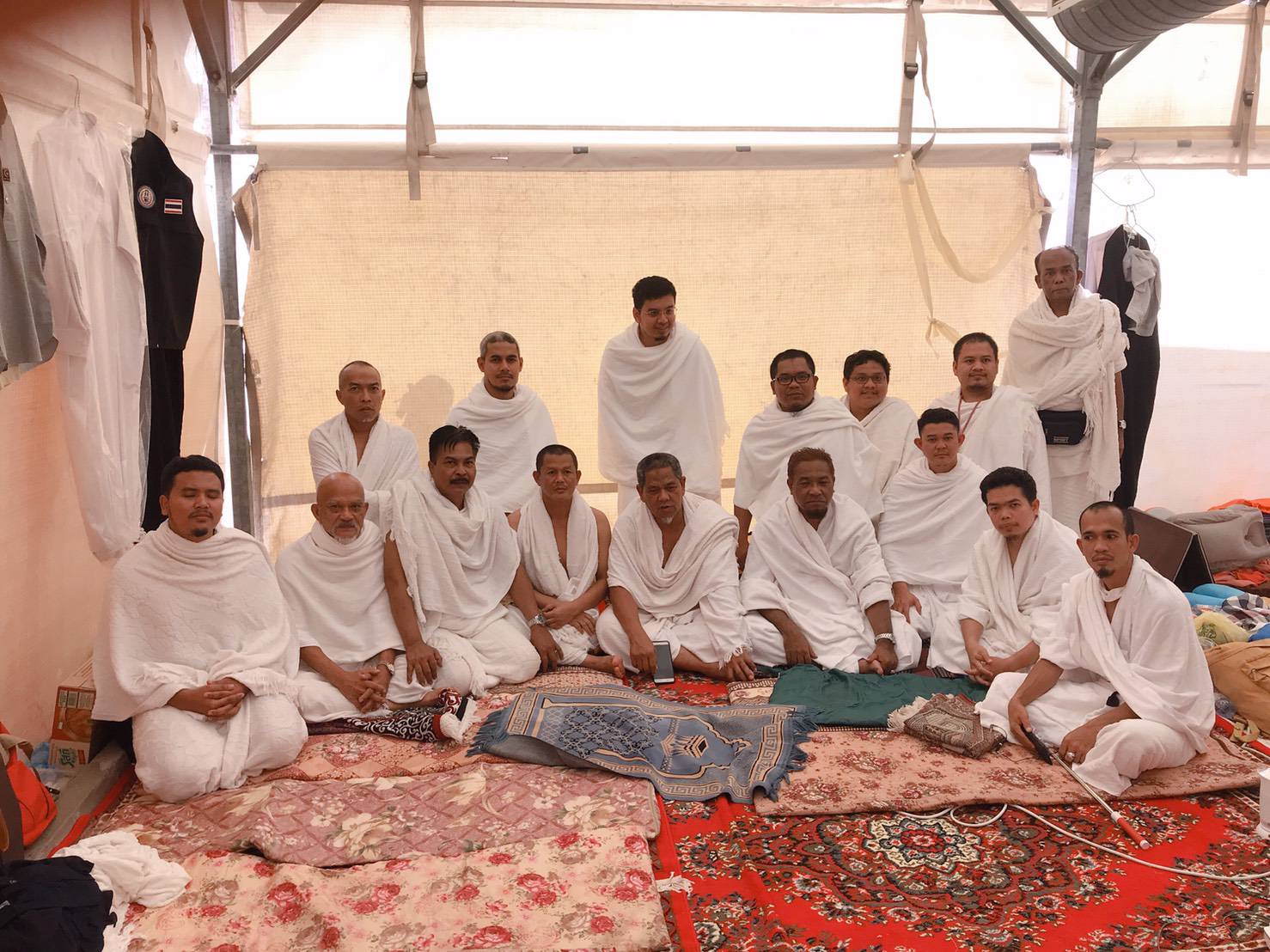 Jemaah Haji Thailand Melaksanakan Ibadah Tarwiyah