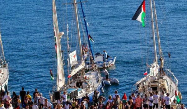 Aktivis Global Sumud Flotilla Tujuan Gaza Tegaskan Kegiatannya Legal