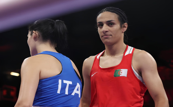 Petinju Thailand Janjaem vs Imane Khelif dari Aljazair di Semifinal Olimpiade