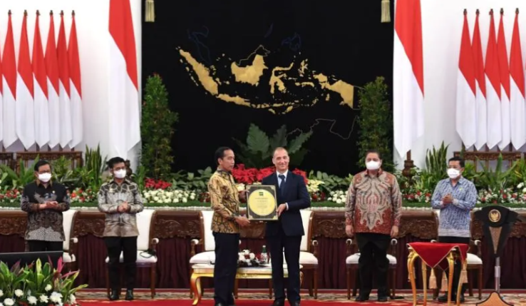 Jokowi Wins International Award for Successfully Realizing Food Security