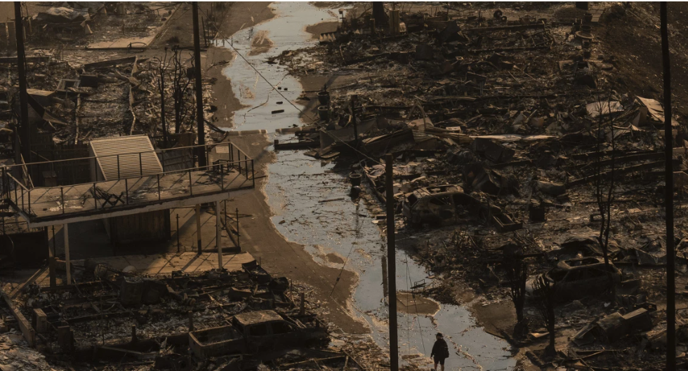 Kebakaran Hutan Hanguskan 10 Ribu Bangunan di Los Angeles AS