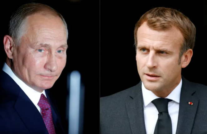 Presiden Prancis Ragukan Putin akan Hentikan Pertempuran di Ukraina