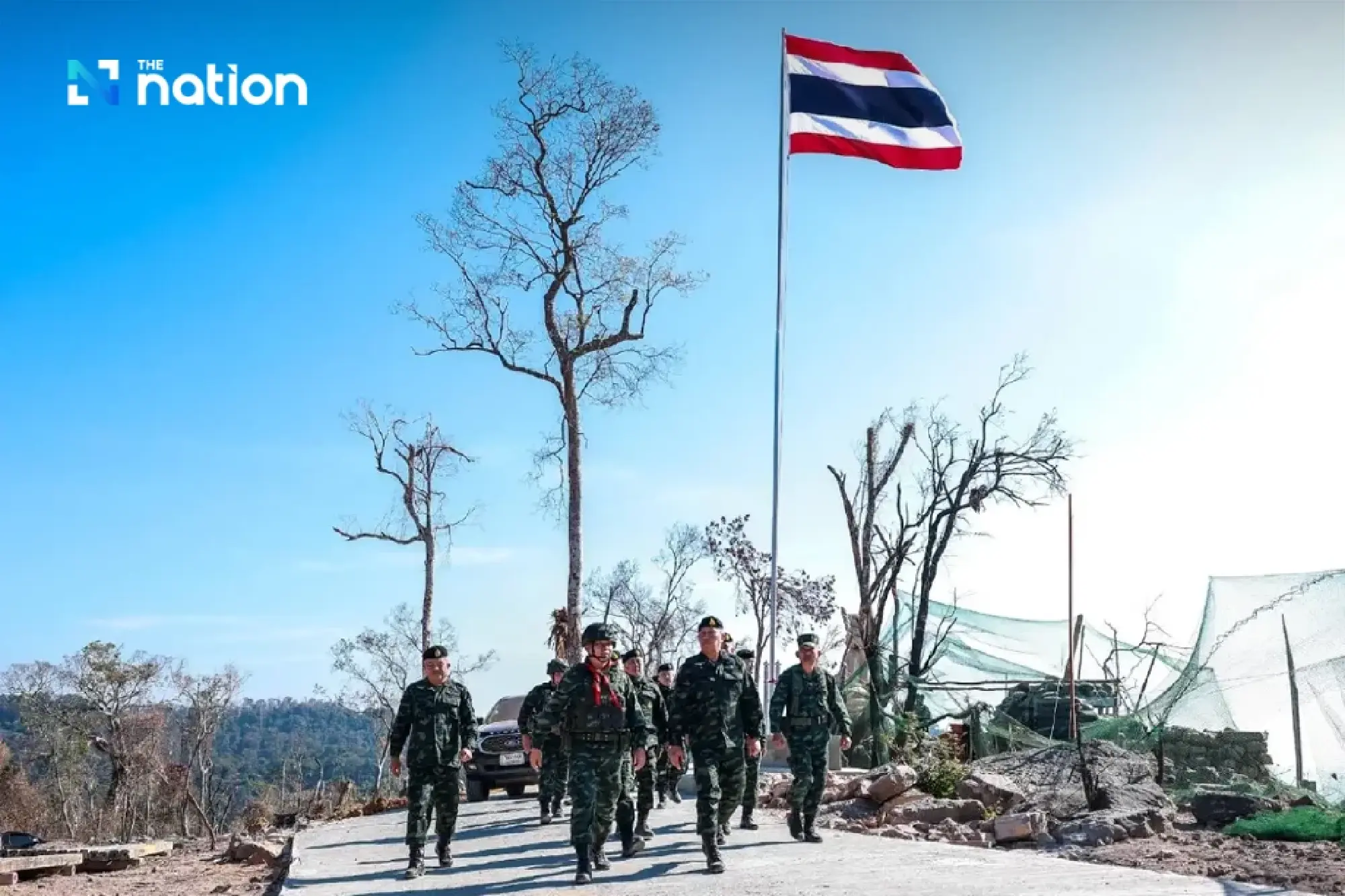 Panglima Inspeksi Pos Perbatasan Surin, Perintahkan Peningkatan Keamanan Thailand