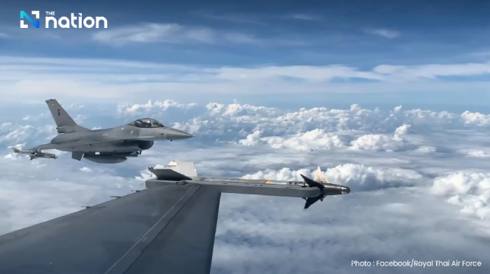 Pesawat F-16 AU Thailand Kejar Pesawat Asing Lintasi Perbatasan