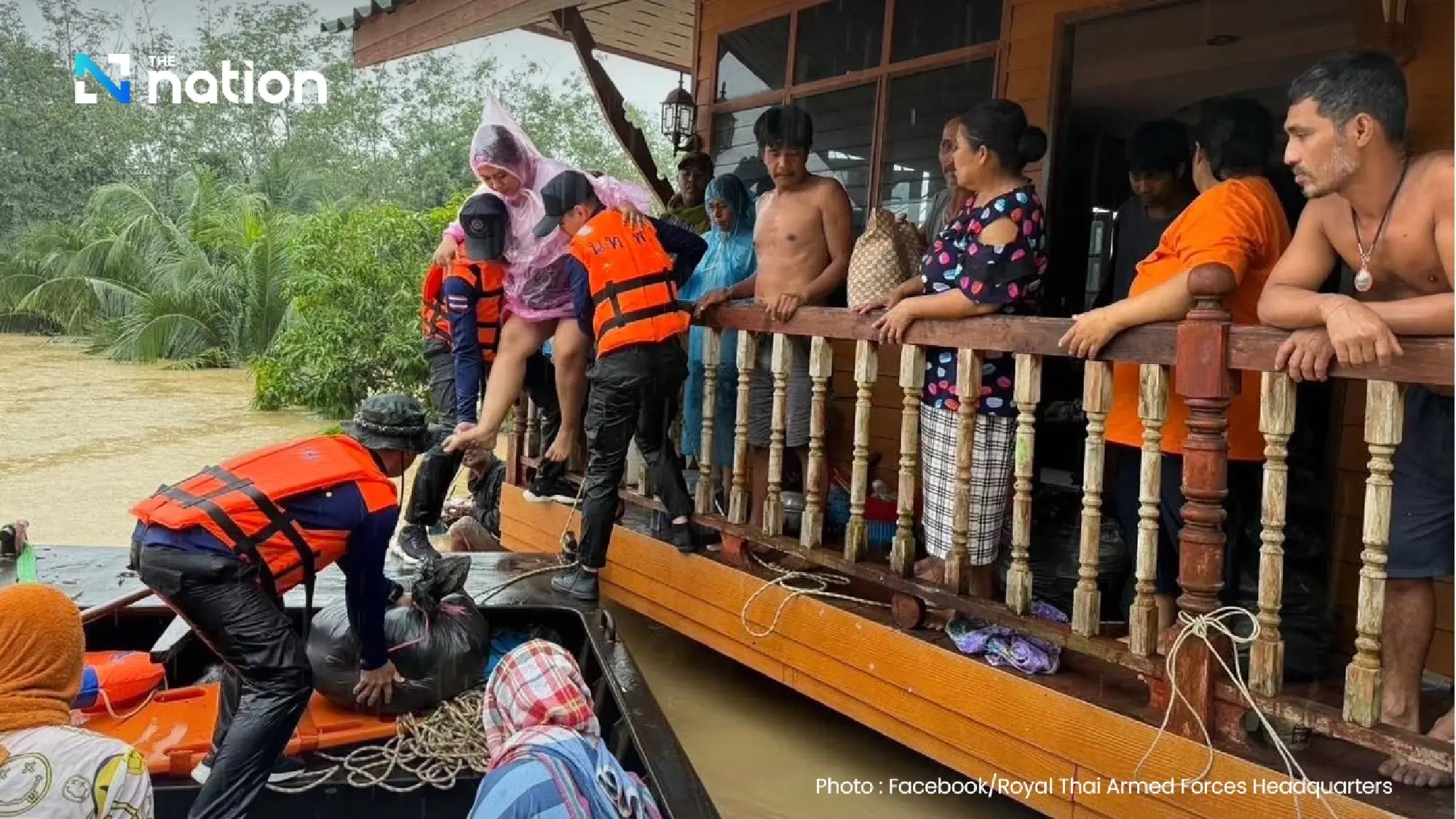 Banjir Parah di 9 Provinsi Thailand Selatan, Pusat Krisis Dibentuk Fokus Evakuasi