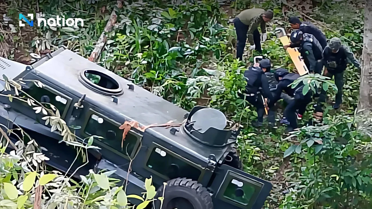 Tentara Terluka dalam Kecelakaan Kendaraan Saat Mengejar Pemberontak di Songkhla