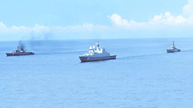 India, Thailand, dan Singapura Latihan Maritim Gabungan di Laut Andaman