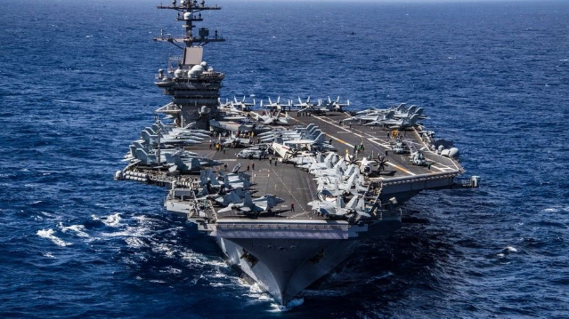 Kapal Induk USS Carl Vinson Bawa 5.400 Tentara Kunjungi Thailand