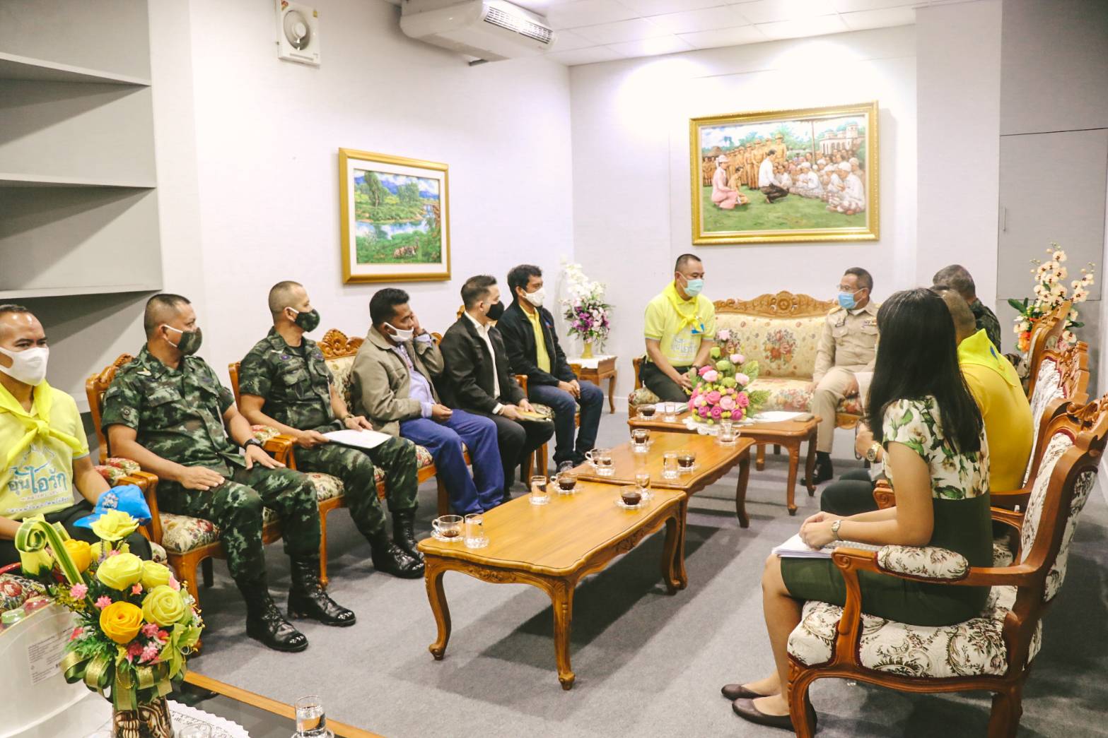 Relawan Kerajaan Terlibat dalam Pembangunan Thailand Selatan